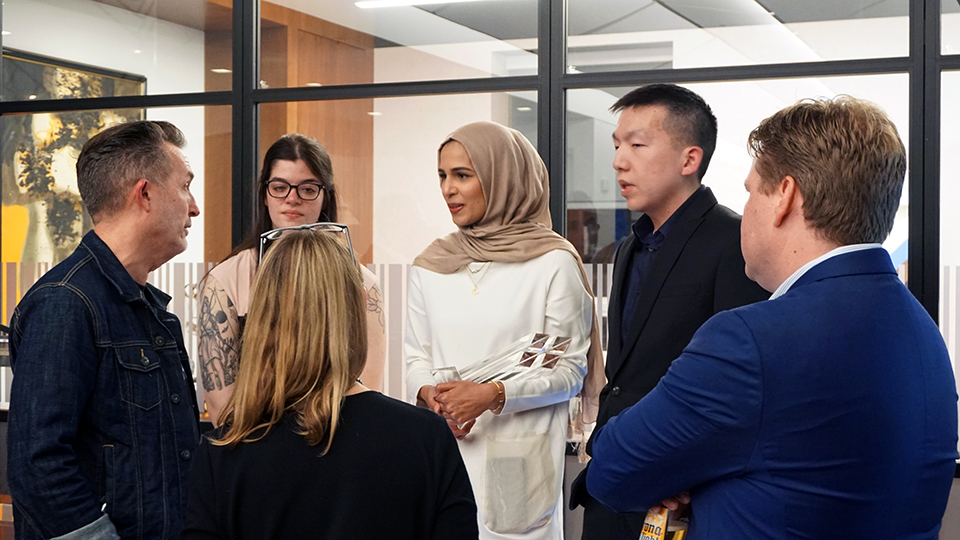 Judges and Students - 2019 Workplace of the Future Student Design Competition