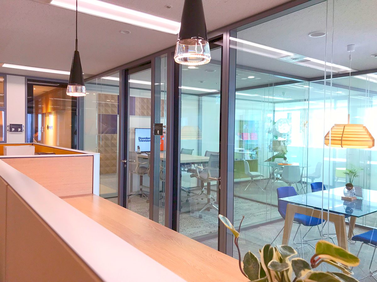 Glass Acoustic Glass Walls and Operable Partitions by ModernfoldStyles