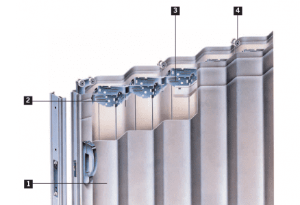 Modernfold Accordion Doors diagram