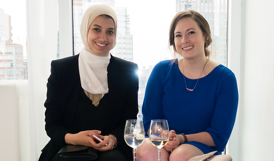 2017 Design Competition Winners - Sara Ebrahim and Arianna Miller of NJIT