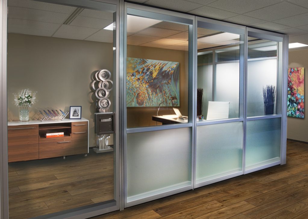 Acousti-Clear Demountable Glass walls