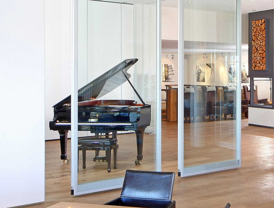 Modernfold Acousti Clear Acoustical Glass Partitions By Modernfoldstyles