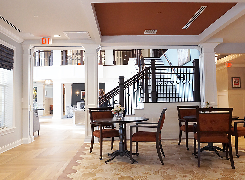 Atria Norwood NJ atrium