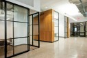 PK-30 Dark Framed Glass Wall