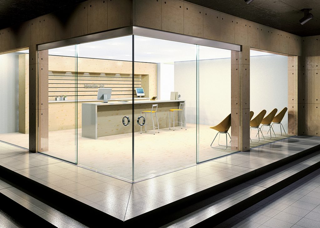 Rolmatic Bi Parting Doors Glass Walls And Operable