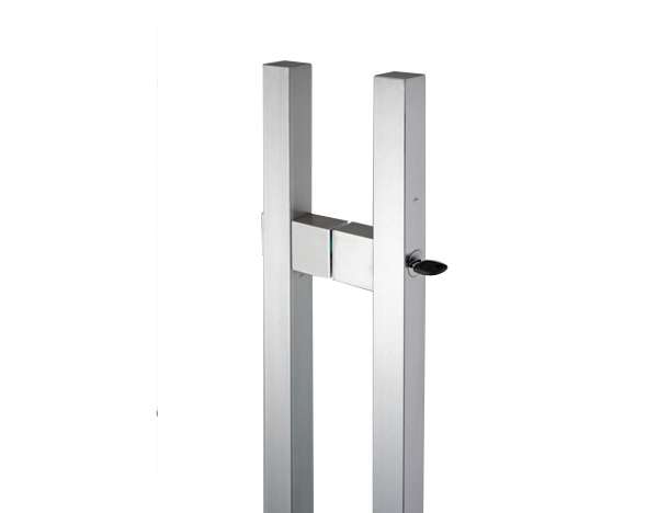 Glass doors locking pulls