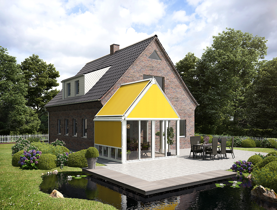 markilux triangular blind