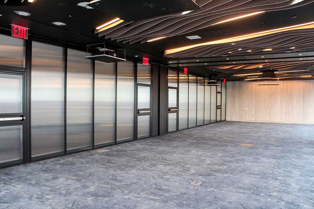 Modernfoldstyles Modernfold Acousti Clear 7wtc 21 Glass Walls And Operable Partitions By