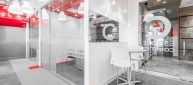 moodwall P2 demountable glass walls