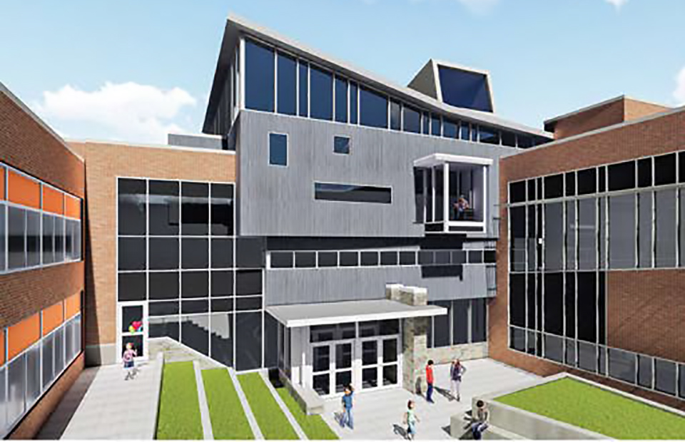 New Paltz Middle School - rendering