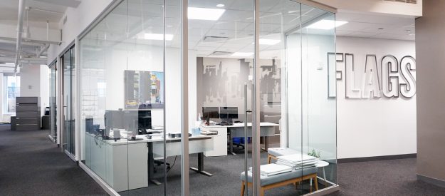 Glass walls in Nordstrom Flagship Store Offices - Moodwall P2