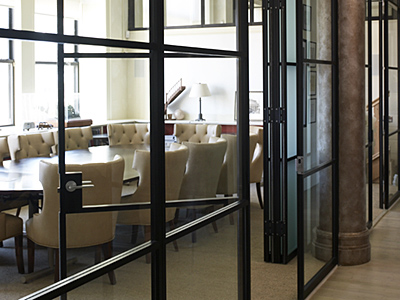 Glass Walls And Operable Partitions Horizontal And