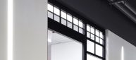 PK-30 Custom Glass Wall with mullions