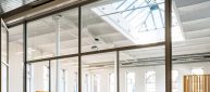 PK-30 Fixed Swing glass doors