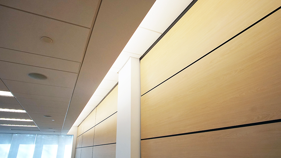 vertical retractable wall - Skyfold Classic ceiling pocket