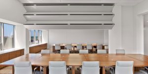 Skyfold Classic NR vertical retractable acoustic walls