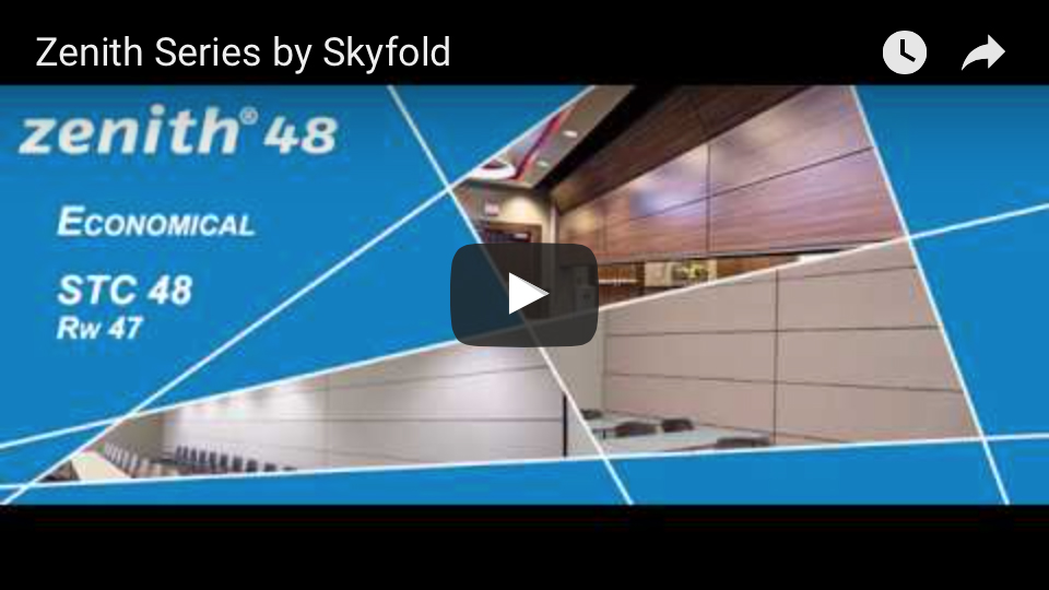 Skyfold Zenith Series youtube