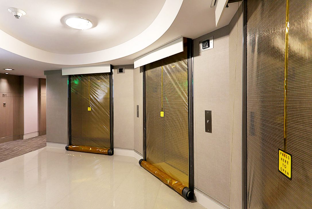 SMOKE GUARD Elevator Smoke Protection by ModernfoldStyles