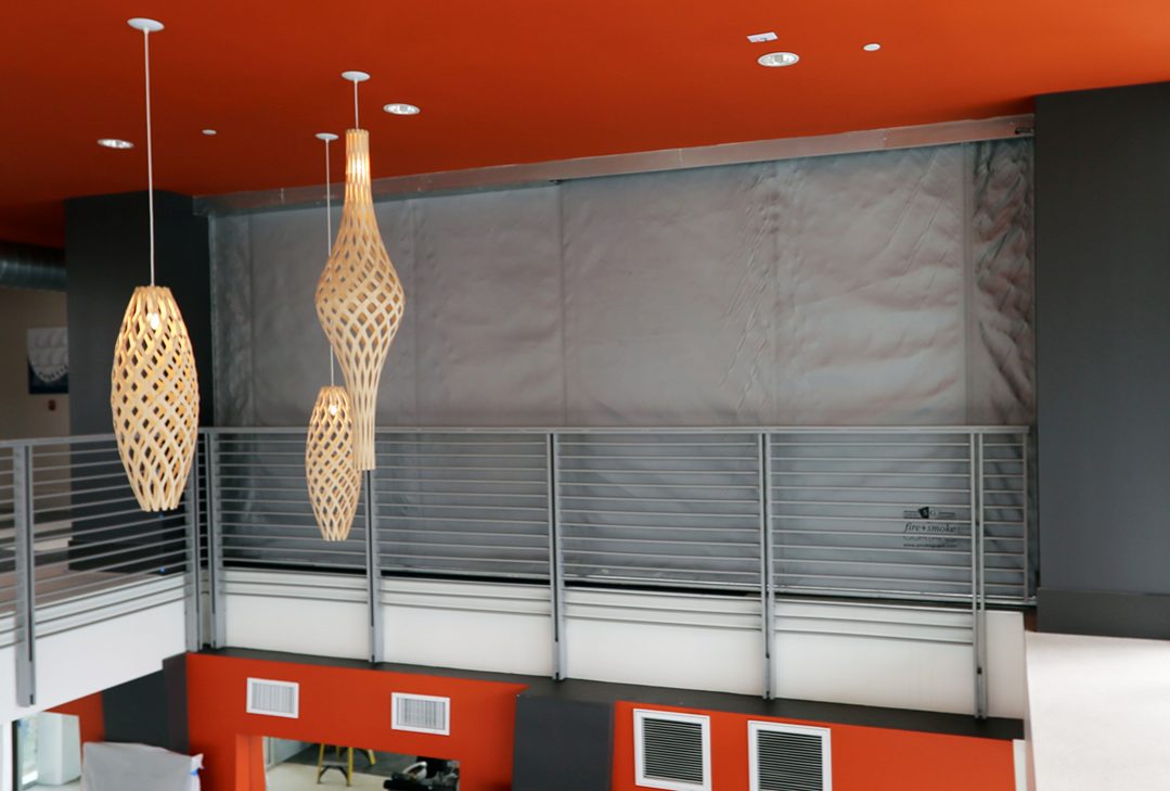 SMOKE GUARD Vertical Fire + Smoke Protection by ModernfoldStyles