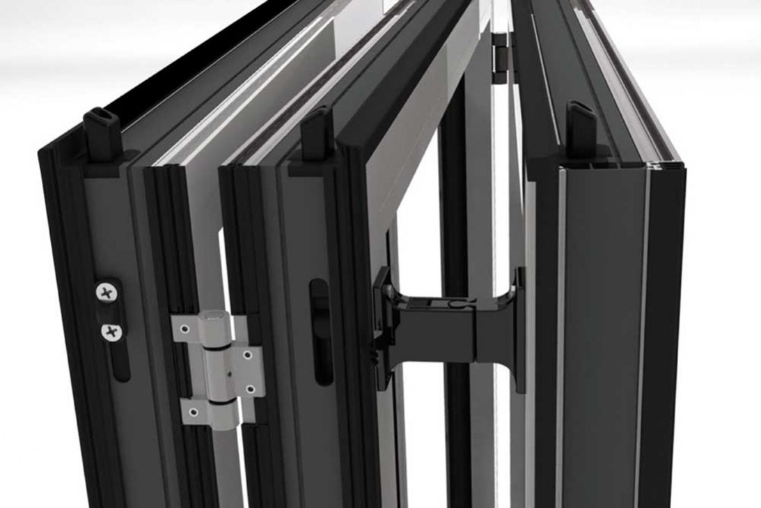 Sunflex Sf 50 50c Operable Partitions And Glass Wall Systems By Sunflex Sf50 And Sf50c Bi Folding Doors Panel Catcher
