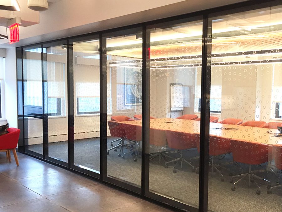 Surdna Foundation - Acousti-Clear glass front