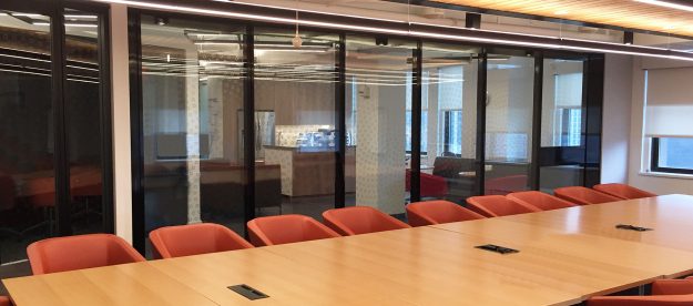 Surdna Foundation - Acousti-Clear glass front
